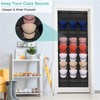 xocome Baseball Cap Holder Foldable Cap Holder Wall with 27