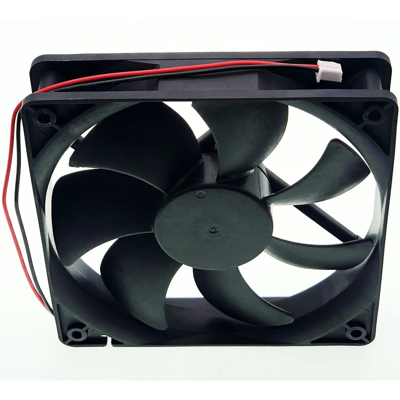 PY-1225H12S Fan 12025 DC12V 0.35A 120×120mm×25mm 2-Wire Cooling Fan