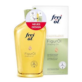 frei öl Body Shaping Oil, firming body oil, anti-cellulite effect, all skin types and sensitive skin, pharmacist quality, climate-neutral certified, microbiom-friendly, vegan, 1 x 125 ml