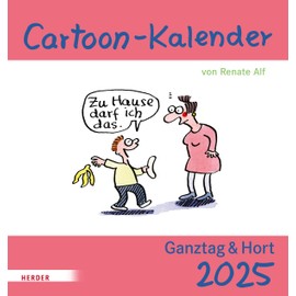 Cartoon-Kalender 2025. Ganztag & Hort