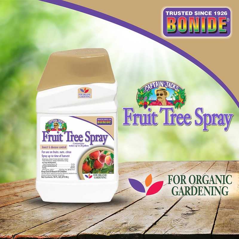 Bonide Captain Jack's Fruit Tree Spray, 16 oz Concentrate, Insect