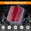 yuksood Magnetic Trailer Lights Kit,IP68 Waterproof,Durable, High Brightness, 7-Pin Plug,