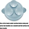 PandaEar 3 Pack Stainless Steel Baby Suction Bowls, Non-Slip Child