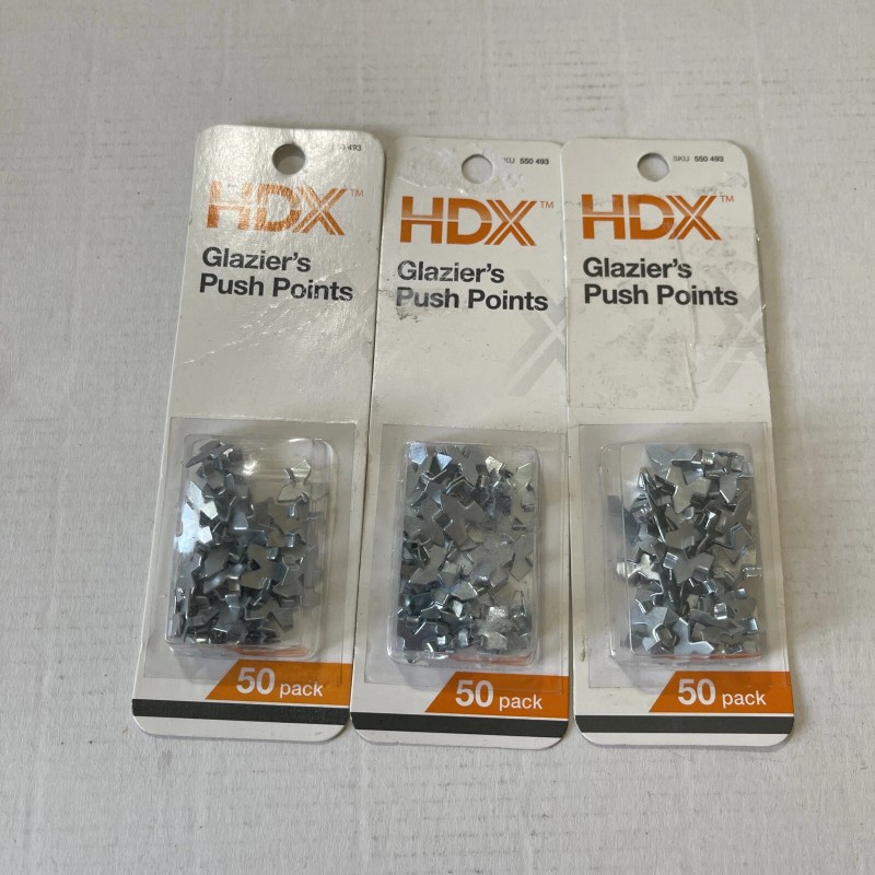 HDX 550 493 (50 pk) Glazier's Push Points for Glazing