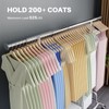 HOKEEPER Clothing Garment Rack Capacity 525LBS Clothing Racks on Wheels