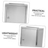 SEWACC Box Stainless Steel Public Suggestion Box Multifunctional Voting Complaint