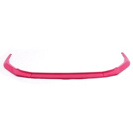 IKON MOTORSPORTS Front Bumper Lip, Compatible with 2022-2025 Subaru WRX, IKON Style Pink PP Air Dam Chin Spoiler Protector Splitter 3PCS