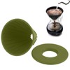 Coffee Dripper, Reusable Silicon Resin Coffee Filter Collapsible Cone Filter