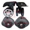 A09 Left & Right Replacement Wheels No Noise Luggage Trolley