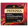 Twinings 1706 English Strong Breakfast Tea, 80 Tea Bags, 250g