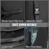 SAPUBK Front Seat Covers Sets Replace for 1996-2009 Chevy Express