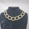 Mystique gold link chain necklace NWT