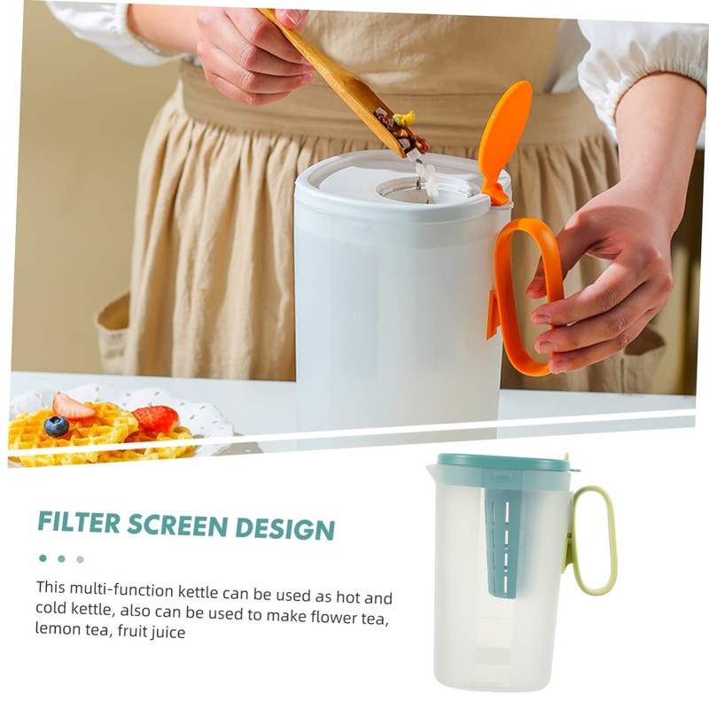 Ciieeo Water Pitcher Large Capacity Fruit Tea Kettle with Elegant