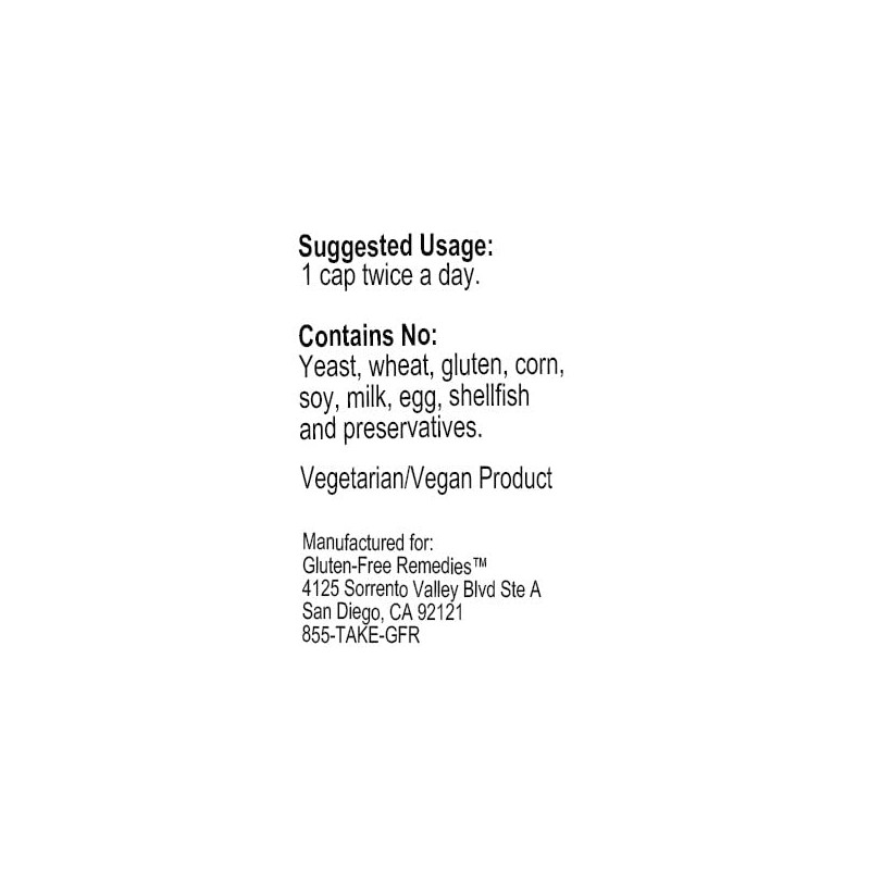 Gluten-Free Remedies BoneDense-Drynaria-500mg caps