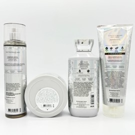 Platinum Bath & Body 4-Piece Bundle | Fine Fragrance Mist, Glowtion Body Butter, Body Wash and Ultimate Hydration Body Cream