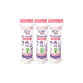 Renueva tu rostro usando Zuum Supreme: Este set de 80 pzas Almohadillas de Algodón es perfecto para alta absorción, limpieza profunda de forma ecológica y segura.