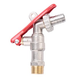 Home Tap, Akozon Brass Thread Tap Lockable Tap Home Outdoor Garden Tool 1/2 Inch