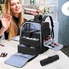 BAFASO Makeup Backpack with 4 Inner Removable Pouches and 1