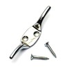 Merriway BH05137 Cleat Hook Chrome Plated 75mm