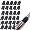 rflaueo 60 pcs 1in Black Plastic Wire Shelf Clips –
