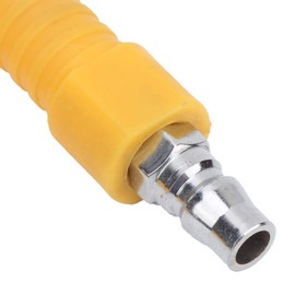 Pneumatic Dust Blowing Gun, Air Blow Gun with Rubber Protect Design Air Flow Nozzle Adapt to Air Compressor Accessories Tool Dust Blower Gun Yellow