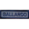 Parche Portanombre Personalizado Varios Colores Velcro