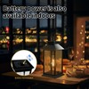 AYTPU 2 Pack Solar Lanterns Outdoor, Hanging Glass Solar Lights