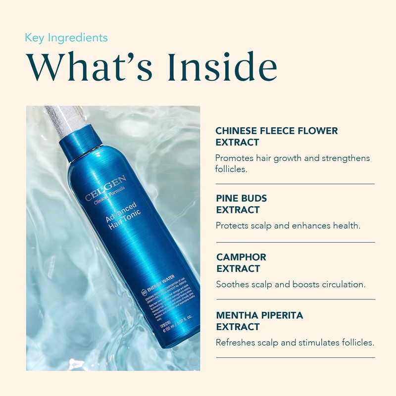 CELGEN] Advanced Hair Tonic, 5.07 Fl. Oz./150ml