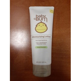 Baby Bum Moisturizing Lotion 8oz. Green Coconut Natural Fragranc R3P1