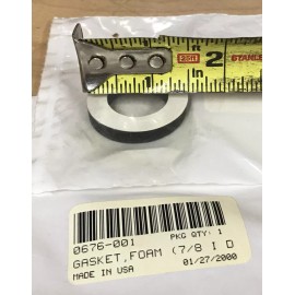 Unbranded 0676-001 FOAM GASKET 7/8” ID