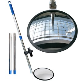 Global Care Market Portable Hand-Held Under Vehicle Search Mirror – Telescopic Inspection Mirror for Security Check Under Cars, Truck, Equipment, Over Shelves and Corners