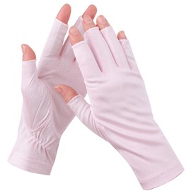 Hand Care Advisor Recommendation [100% Natural Silk x 97.9% UV Protection] Silk Gloves, Gloves (Rough Hands x Moisturizing x High Quality Texture), Stylish Package x Washing Guide Included, Gift,