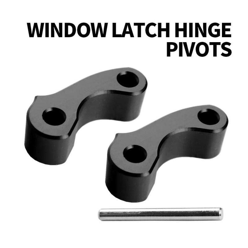 Vkinman Rear Window Latch Hinge Pivots Replacement for Tacoma 1995-2004