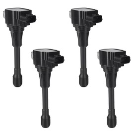 GRIZZLY AUTO Ignition Coil Pack Replacement for Nissan Infiniti Altima Cube Sentra Rogue Select NV200 FX50 M56 QX60 1.8L 2.0L 2.5L 5.0L 5.6L Replaces# UF549 C1696 Set of 4