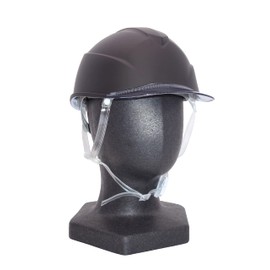 Tanizawa ST#123-JZV-V2 Airlight S Equipped Helmet (Transparent Visor Type, Grooved), Transparent Visor: Gray/Cap Body Color: Matte Black, Transparent Jaw Cord Specifications, Tanizawa x GranGear Collaboration Product