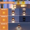 Nodfens 2 Pack Solar Wall Lights Outdoor with 3 Modes,