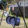 Pack of 20 Hooks for Clothes Rail, S Hooks with