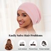 Kafteri Satin Lined Bonnet for Sleeping, Adjustable Hair Bonnets with