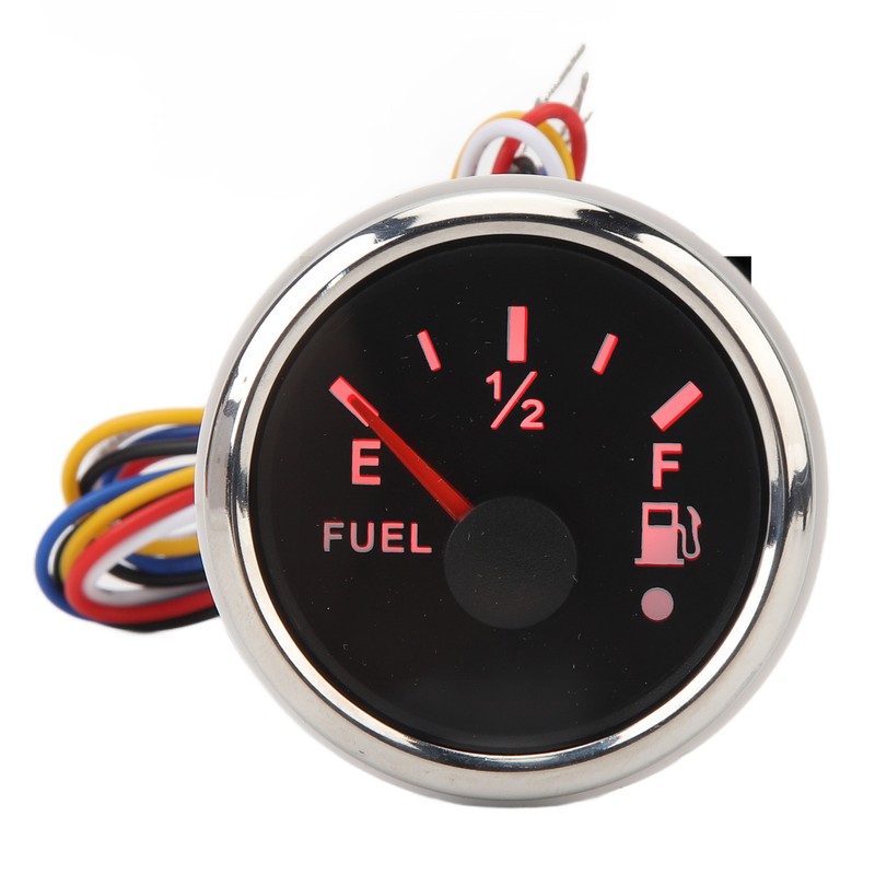DC9‑32V 52MM Marine Fuel Gauge 240‑33 Ohm Universal Digital Fuel