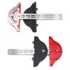 HTTMT 10" Woodworker Edge Ruler 0-70°Adjustabl