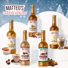 Matteo's Barista Style Sugar-Free Coffee Syrup, Holiday Spice Flavor, Zero