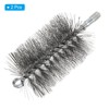PATIKIL 3inch Chimney Brush, 2pcs Chimney Cleaning Brush Round Sweep