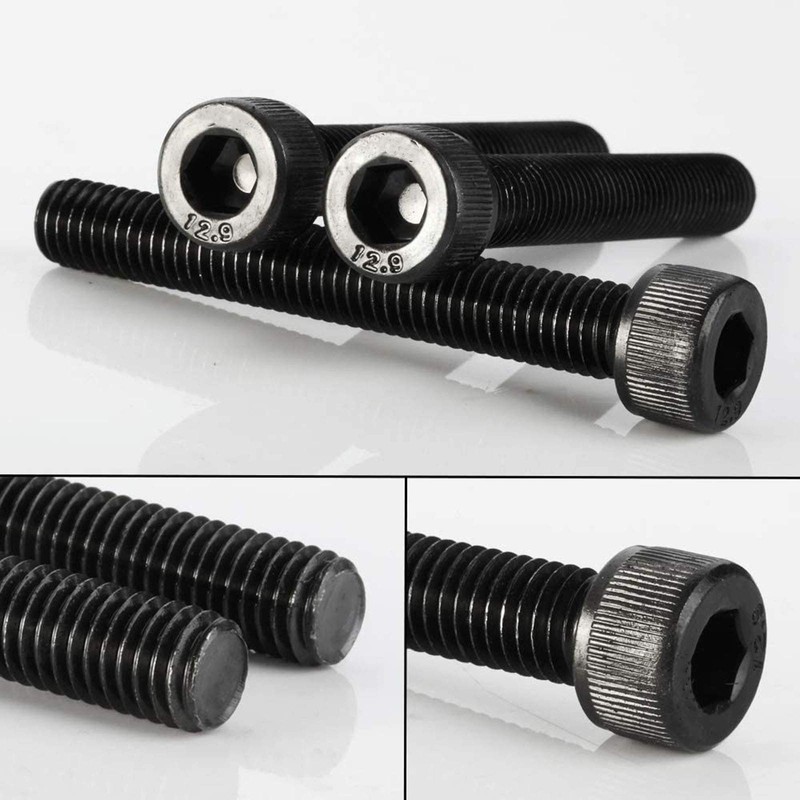 30 Pcs M4-0.7 x 8mm Hex Socket Head Cap Screws,