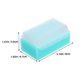 Gatuida 6pcs Sensory Bath Brushes with Soft Bristles for Newborns Reusable Therapy Scrubbers for Cradle Cap Treatment Gentle Sensitive Skin and Easy to Clean Enhances Tactile Development