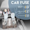 Innfeeltech 25 Stück Standard-Autosicherung, Flachsicherung 2A mit 2 Plastikclips für