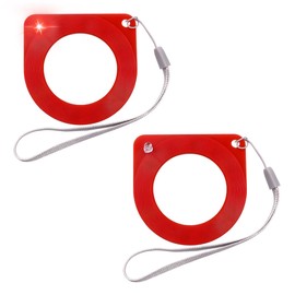 povtii 2 PCS Car Key Test Coil, Auto Key Lock Chip Induction Signal Diagnostic Test Card, Automotive Anti-Theft System Auto-Sensing Signal Quick Test Tool, Car Accessories