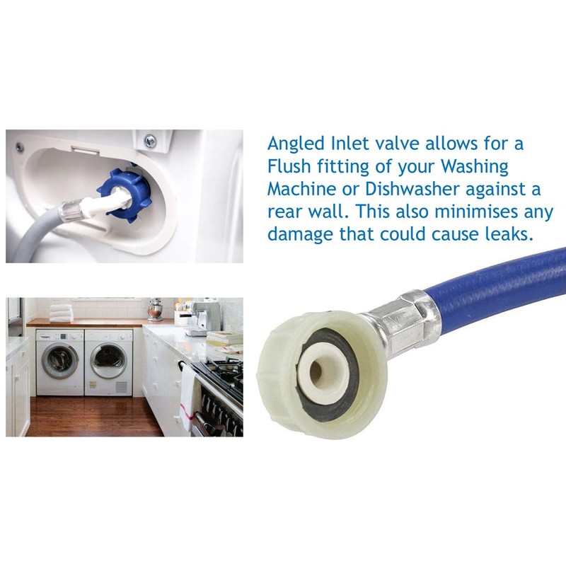 Lokhand Washing Machine and Dishwasher Water Inlet Hose, 2.5 Metres,
