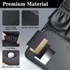 Coverado Backseat Car Organizer, Nappa Leather Car Seat Organizer with