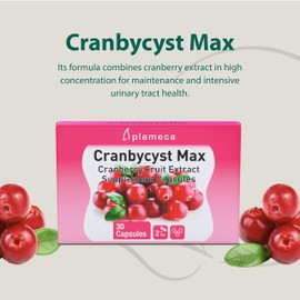 Cranbycyst Max – UTI Treatment for Women – 9 Glasses of Cranberry Juice in 1 Serving – Sugar-Free Cranberry Pills – Urinary Tract Health Support & UTI Protection – 30 CT