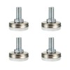 uxcell Furniture Levelers, 4Pcs M8x16 - Adjustable Furniture Leveling Feet